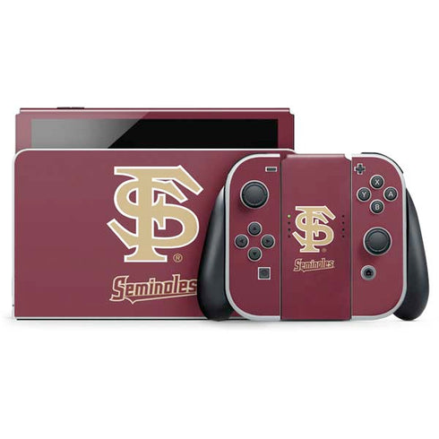 Florida State FSU Seminoles Initials Nintendo Skins
